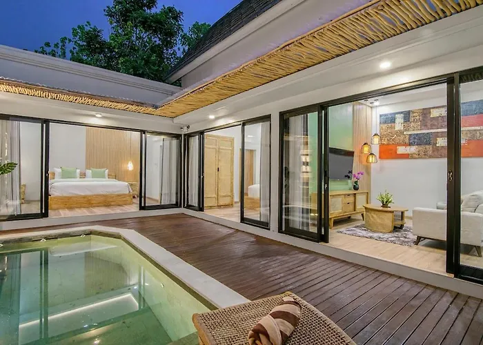 Villa Romantic 2br Private With Pool And Modern Design -