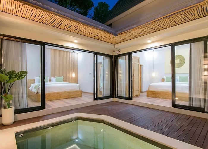 Romantic 2br Private With Pool And Modern Design - Villa *