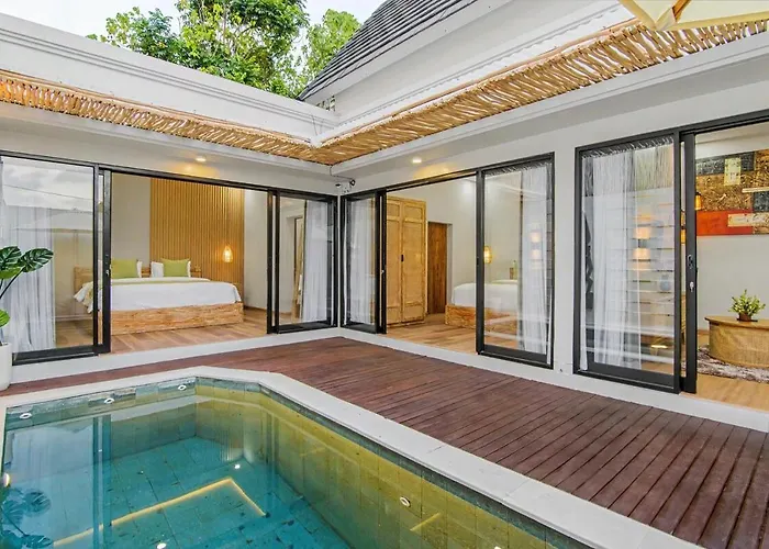 Villa Romantic 2br Private With Pool And Modern Design - Seminyak (Bali)