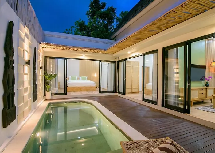 Romantic 2br Private With Pool And Modern Design -