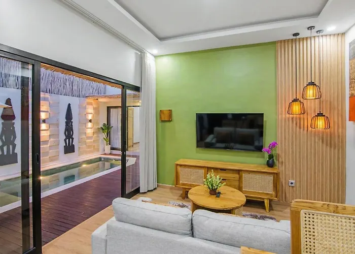 Romantic 2br Private With Pool And Modern Design - Villa